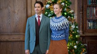 Jessy Schram and Will Kemp star in Hallmark's 2026 Countdown to Christmas premiere Christmas in Canterbury.