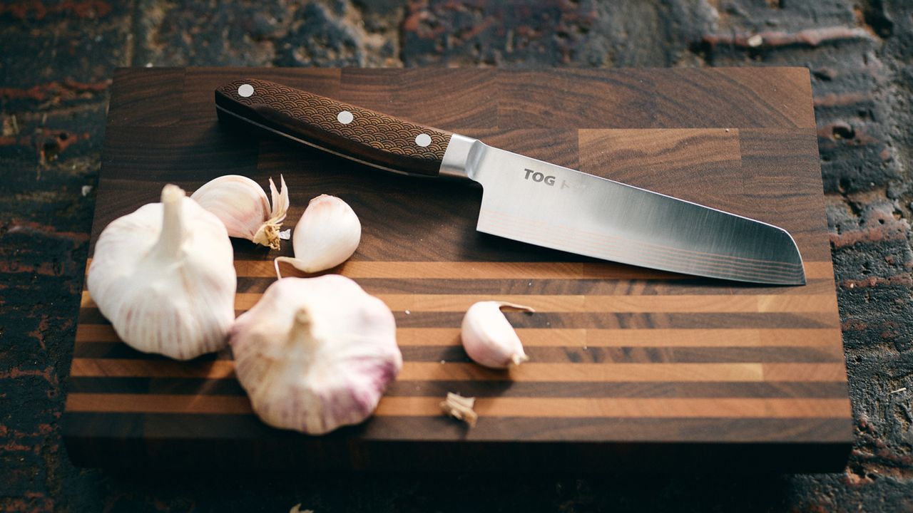 TOG Mini Bunka on a chopping board