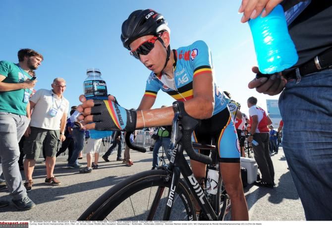 Dylan Teuns (Belgium) after the race