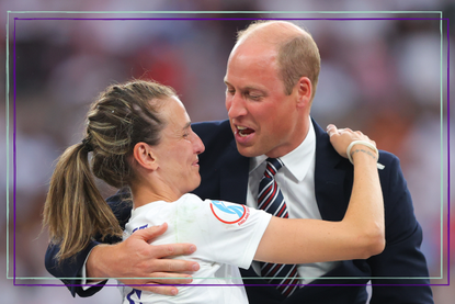 Prince William broke this rule with the lionesses at the Euro's final game 