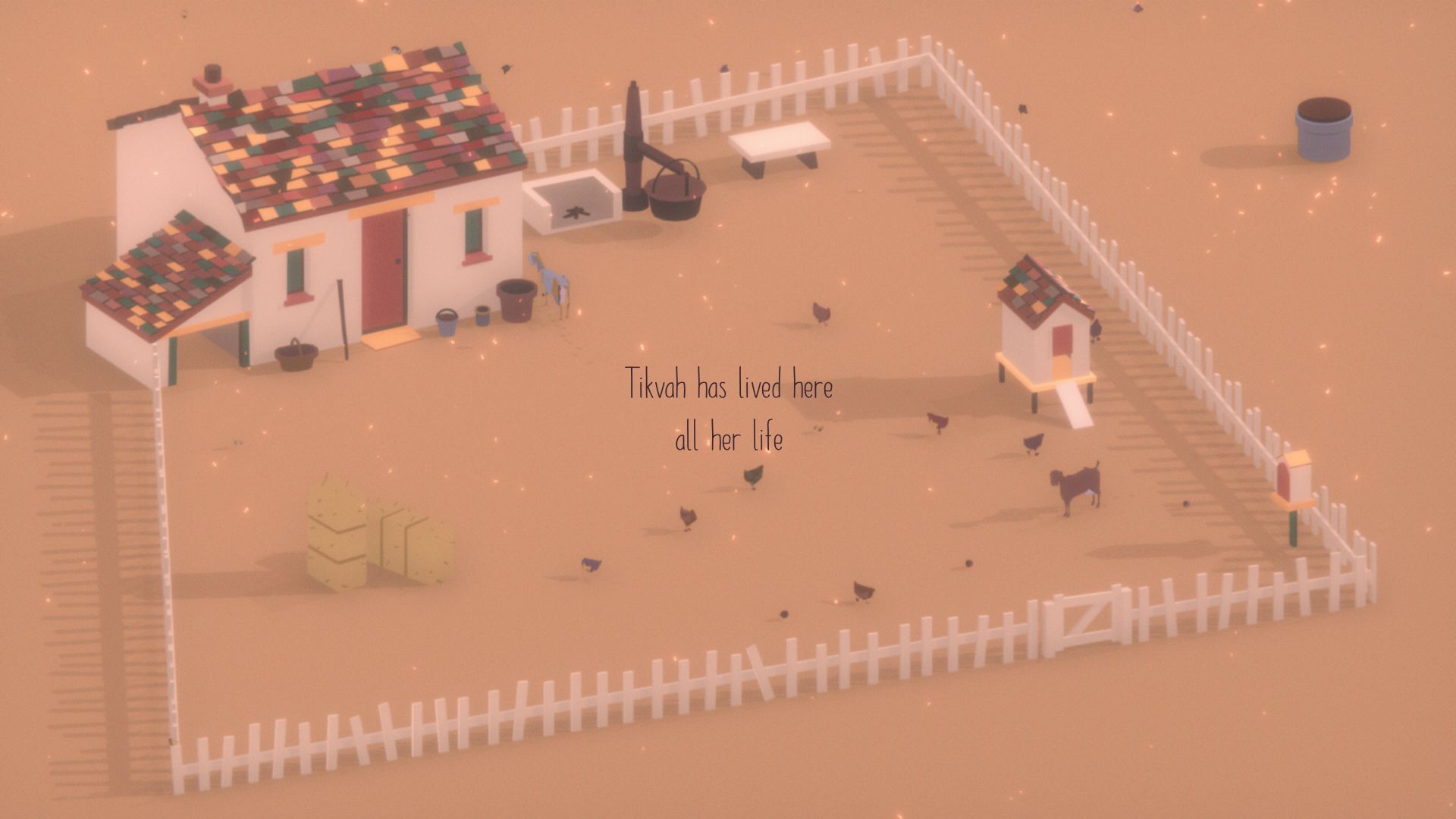 Where the Goats Are is like Stardew Valley but all you have are goats chickens and crushing loneliness