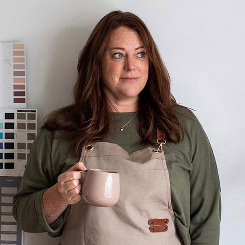 Ashley Aspin is an interior decorator and colour consultant