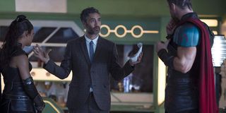 Taika Waititi on the Thor: Ragnarok set