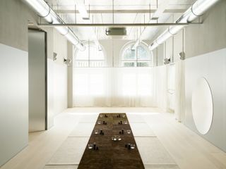 Meditation area of Hagius gym in Berlin