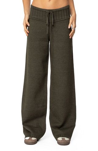 Russell Wide Leg Sweater Knit Pants