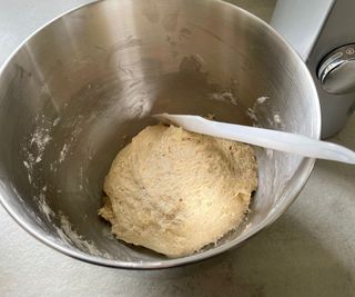 Bread dough in the Kenwood kMix Stand Mixer