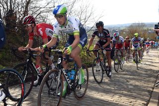 Jens Keukeleire in the 2015 Tour of Flanders (Watson)