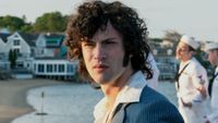 A close up of Dominic Sessa as Anthony Bourdain in Tony