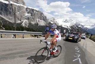 Mickael Delage on stage 14 of the Giro d'Italia (Sunada)