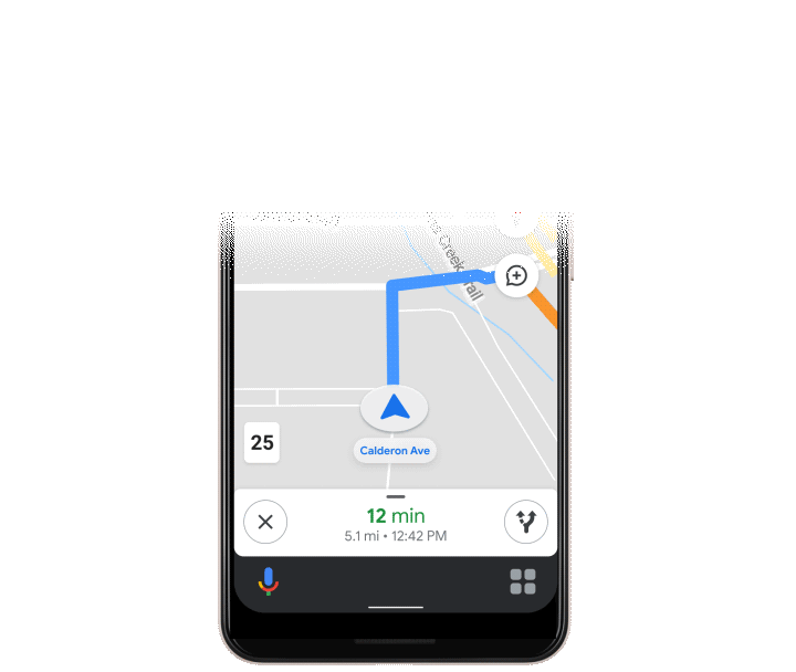 Assistant Driving Mode Maps