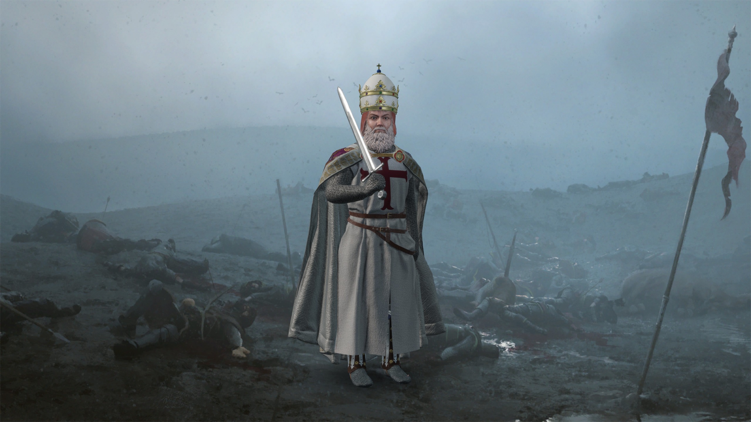 A warrior pope