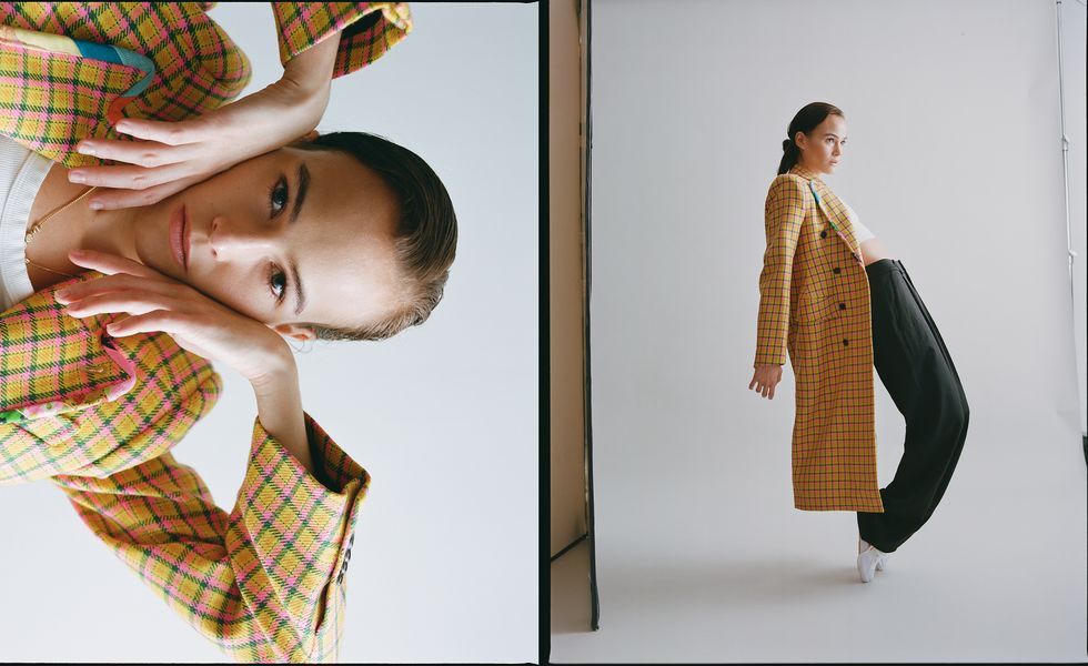 Balenciaga coat, upcycled by Atelier &amp; Repairs, from the RealReal ReCollection