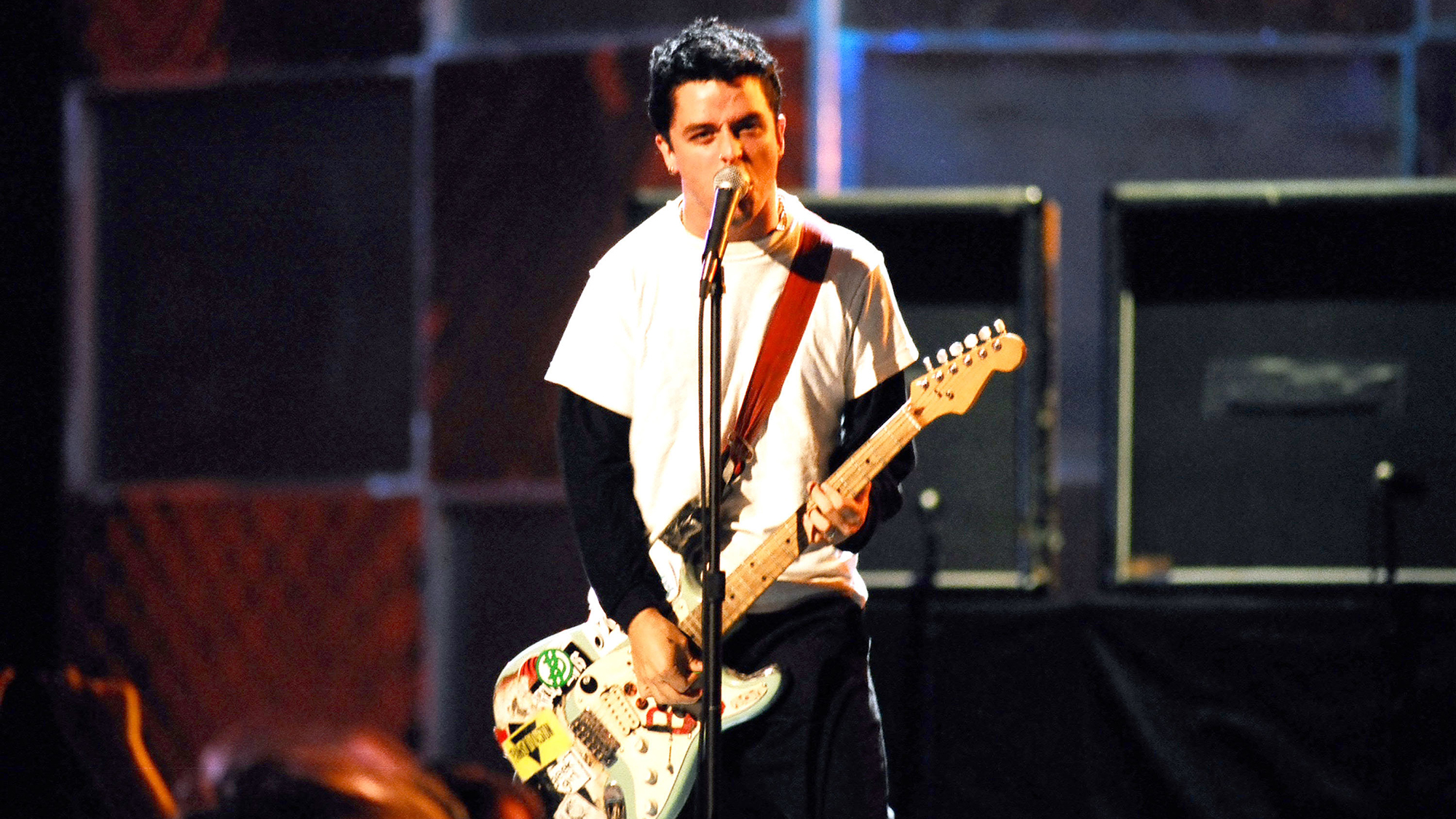 Billie Joe Armstrong of Green Day during 1994 MTV Video Music Awards at Radio City Music Hall in New York City, New York, United States