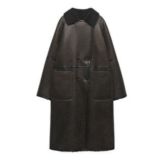 Zara Long Double-Faced Coat