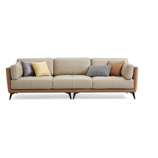 All-leather sofa