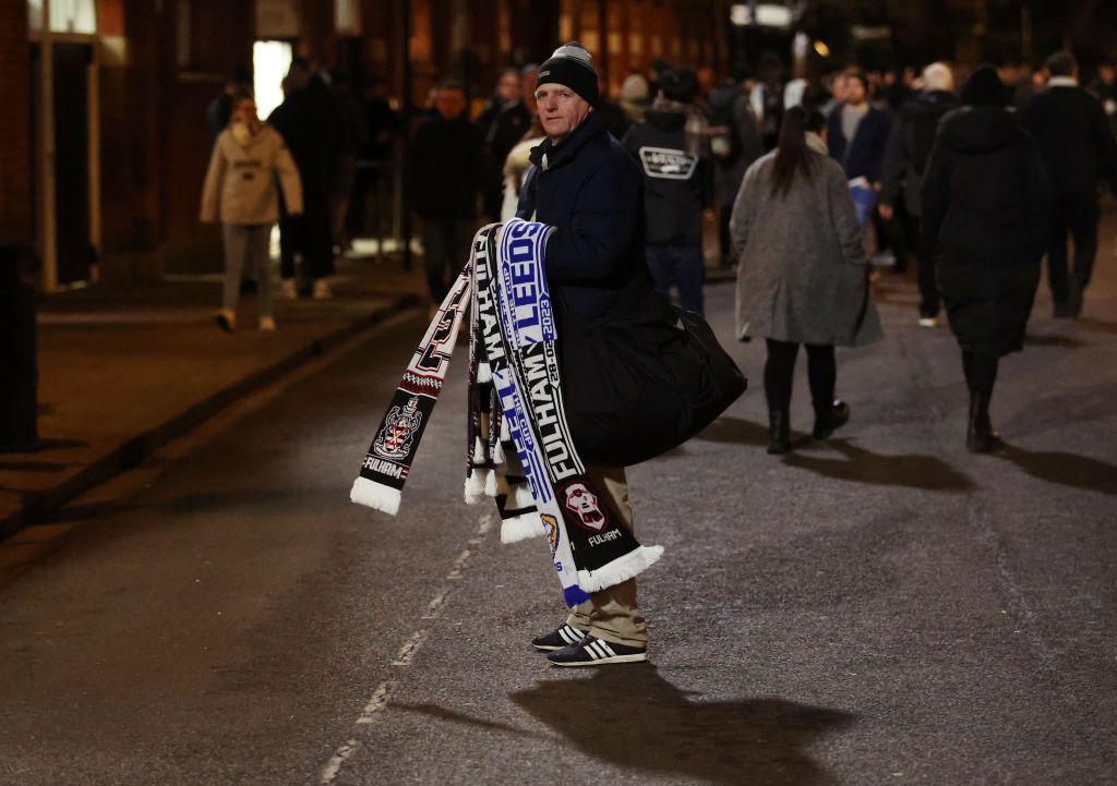 Half and half scarf