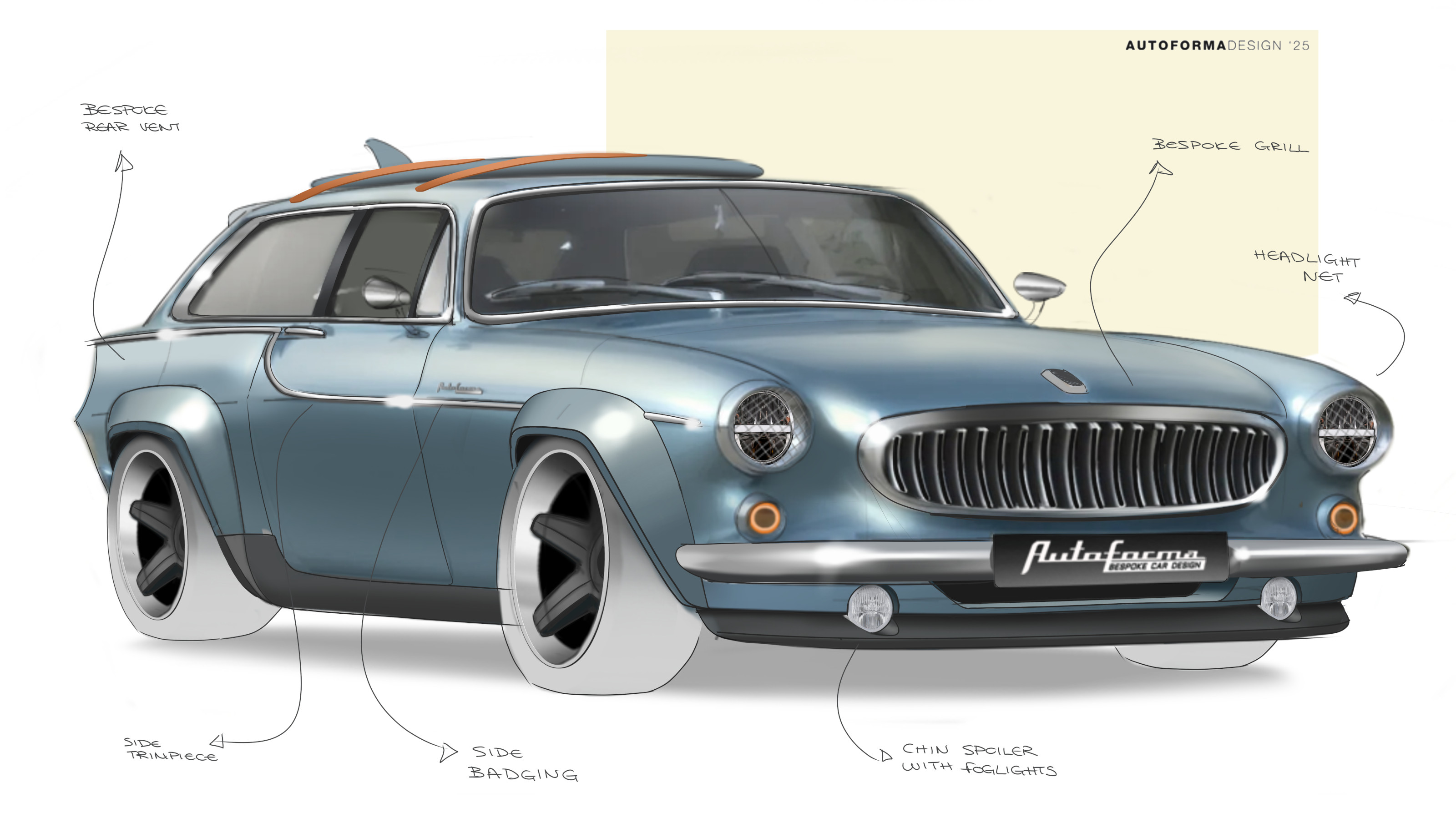 A sketch of the Autoforma Norrsken
