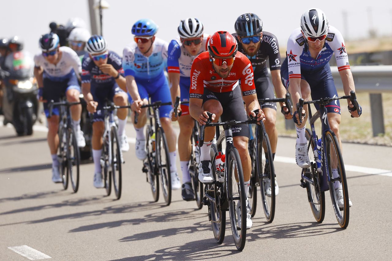 UAE Tour 2022 4th Edition 7th stage Al Ain Jebel Hafeet 148 km 26022022 Thomas De Gendt BEL Lotto Soudal photo Luca BettiniSprintCyclingAgency2022