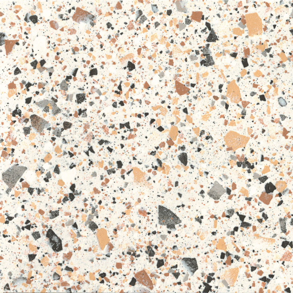 Terrazzo Nouveau Ivory Matt Terrazzo Effect Porcelain Tile
