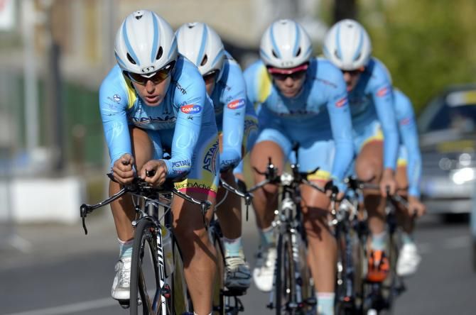 Astana-BePink was third