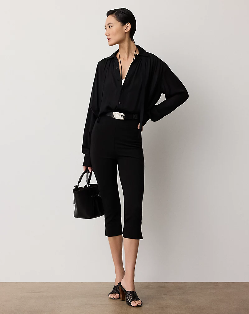 Sampson Jersey Cropped Trousers