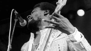 UNITED KINGDOM - JANUARY 01: Photo of COMMODORES; L-R Walter Orange and Ronald La Pread performing on stage (Photo by Mike Prior/Redferns)