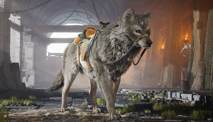 Highguard wolf mount