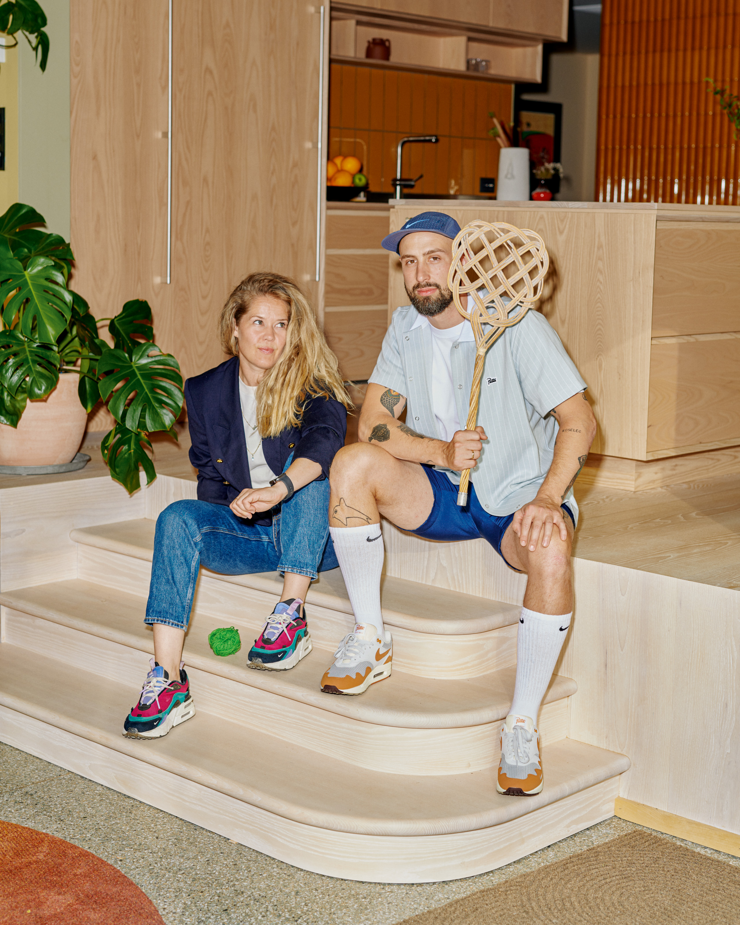 The duo behind Familien Kvistad
