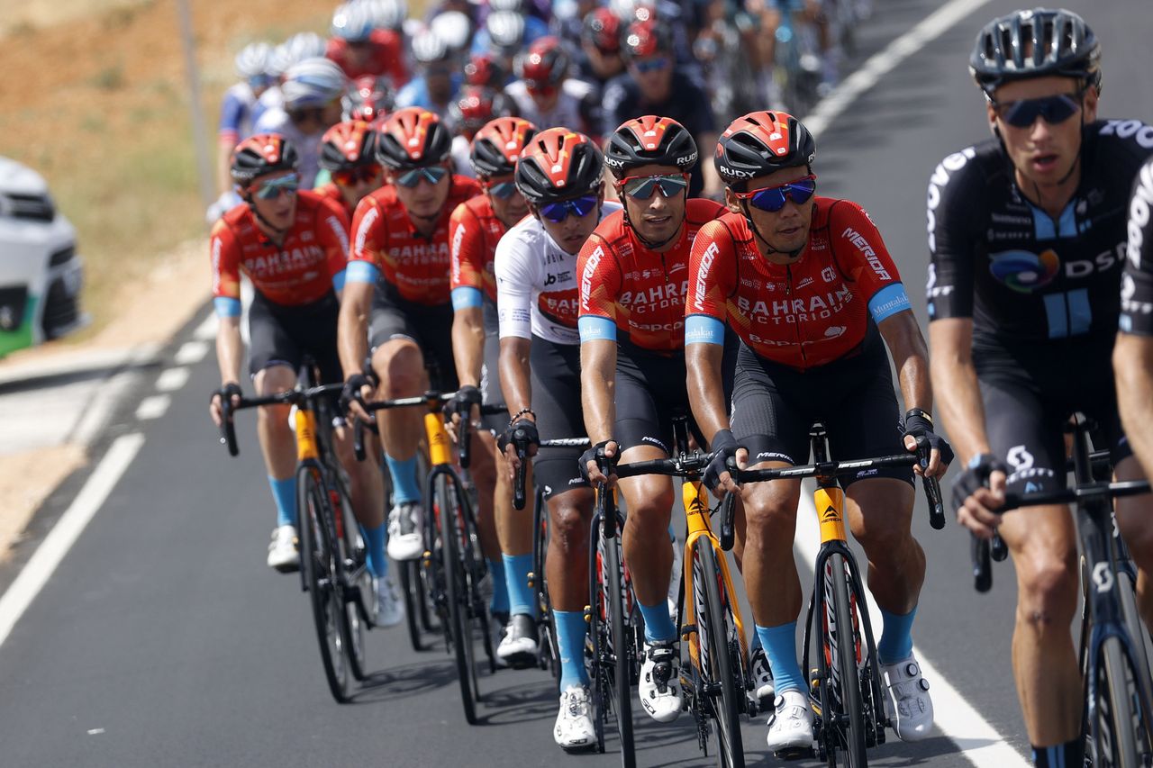Vuelta a Burgos 2021 - 43rd Edition - 5th stage - Comunero de Revenga - Lagunas de Neila 146 km - 07/08/2021 - Mikel Landa (ESP - Bahrain Victorious) - photo Luis Angel Gomez/BettiniPhoto&Acirc;&copy;2021