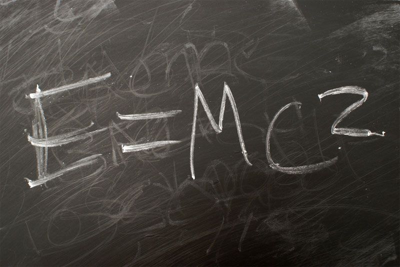 einstein equation E=mc^2