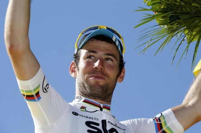 Mark Cavendish won four stages of the 2012 Tour de France, including the final stage on the Champs-Elysees Avenue