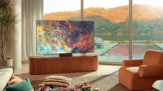 Samsung QN90A 4K TV Lifestyle image
