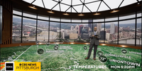 New AR/VR studio at KDKA-TV