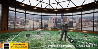 New AR/VR studio at KDKA-TV