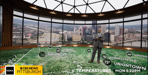 tvtechnology.com - George Winslow - CBS Pittsburgh Debuts New AR/VR News Studio