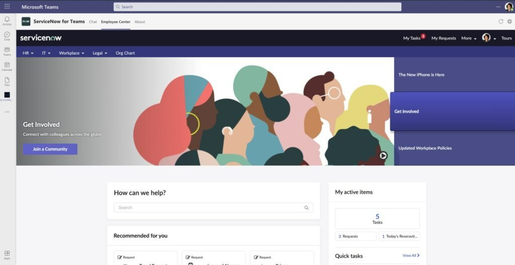 Servicenow Teams
