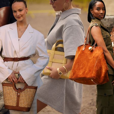 Women carrying the summer 2025 bag trends