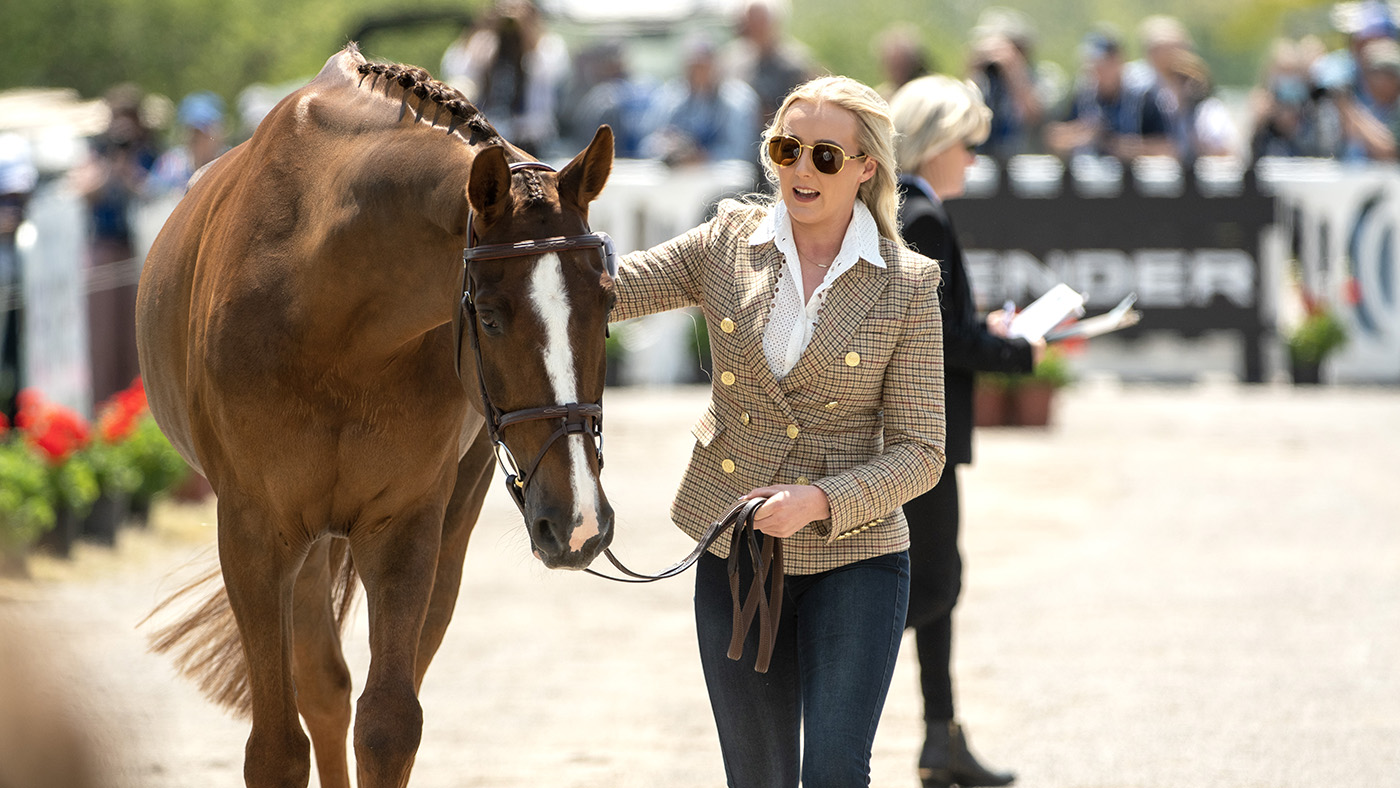 Kentucky Three-Day Event first trot-up: Yasmin Ingham and Banzai Du Loir