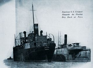The SS Cotopaxi, before its disappearance.