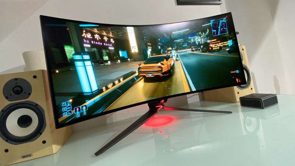 Asus ROG Swift OLED PG34WCDM gaming monitor review PC Gamer