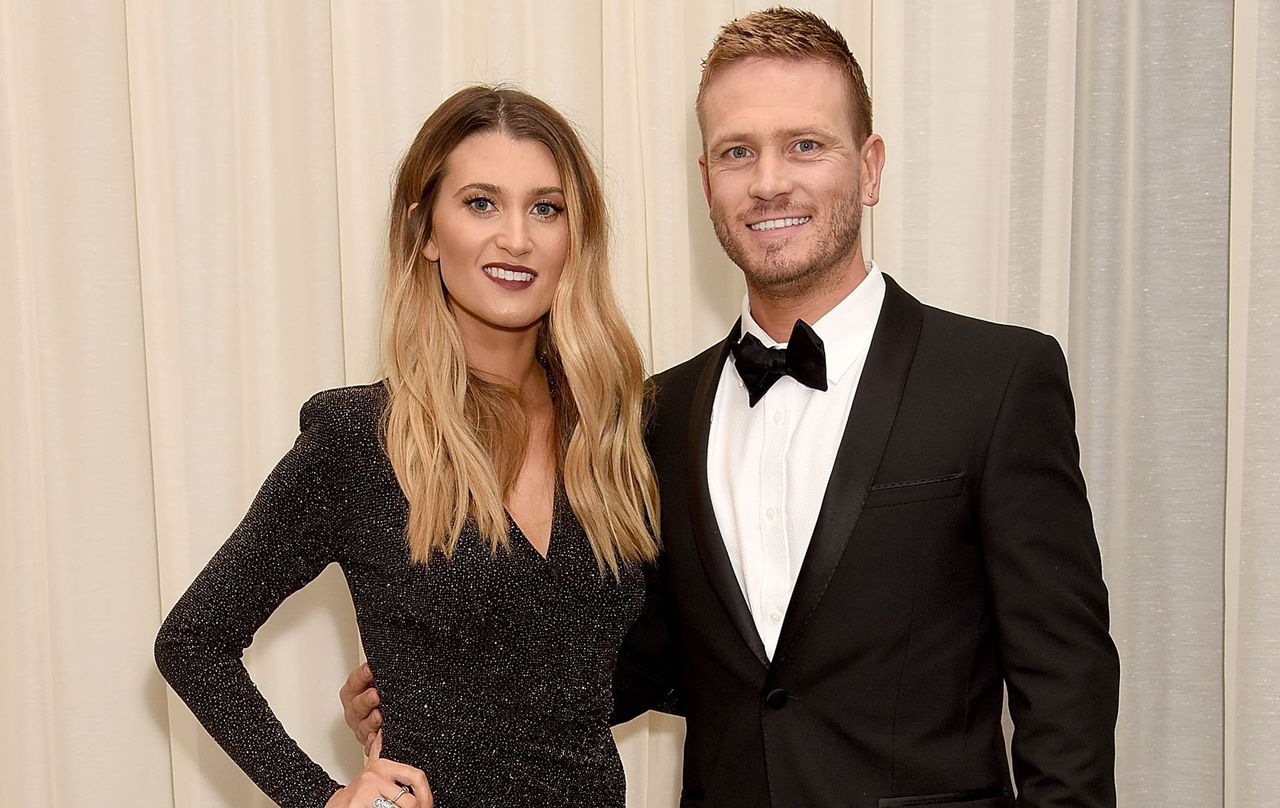 Charley webb Matthew Wolfenden announce third pregnancy