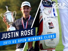 Justin Rose 2013 US Open Winning Clubs