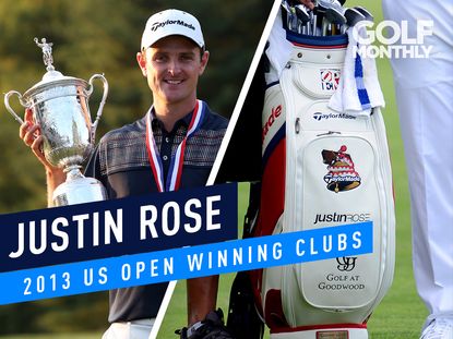 Justin Rose 2013 US Open Winning Clubs