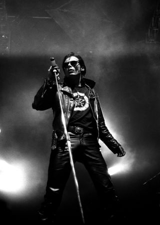 Hellbent for leather, the Sisters headlining Wembley Arena in 1990