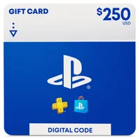 PlayStation gift card - $250