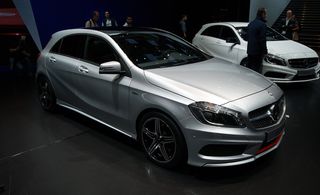 Grey Mercedes-Benz