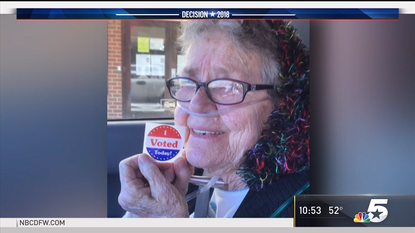 82-year-old gets to vote for the first time days before her death 