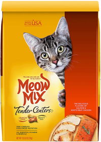 Meow Mix Tender Centers Dry Cat Food RRP: $20.99 | Now: $11.88 | Save: $9.11 (43%)