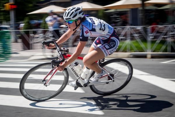 Jennifer Purcell (TIBCO) riding in the break.