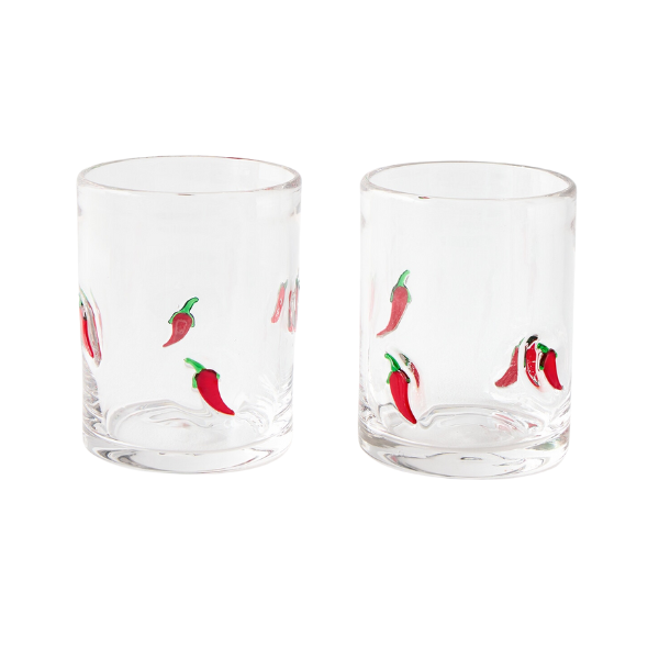 Spicy Margarita Tumblers Set of Two | Oliver Bonas